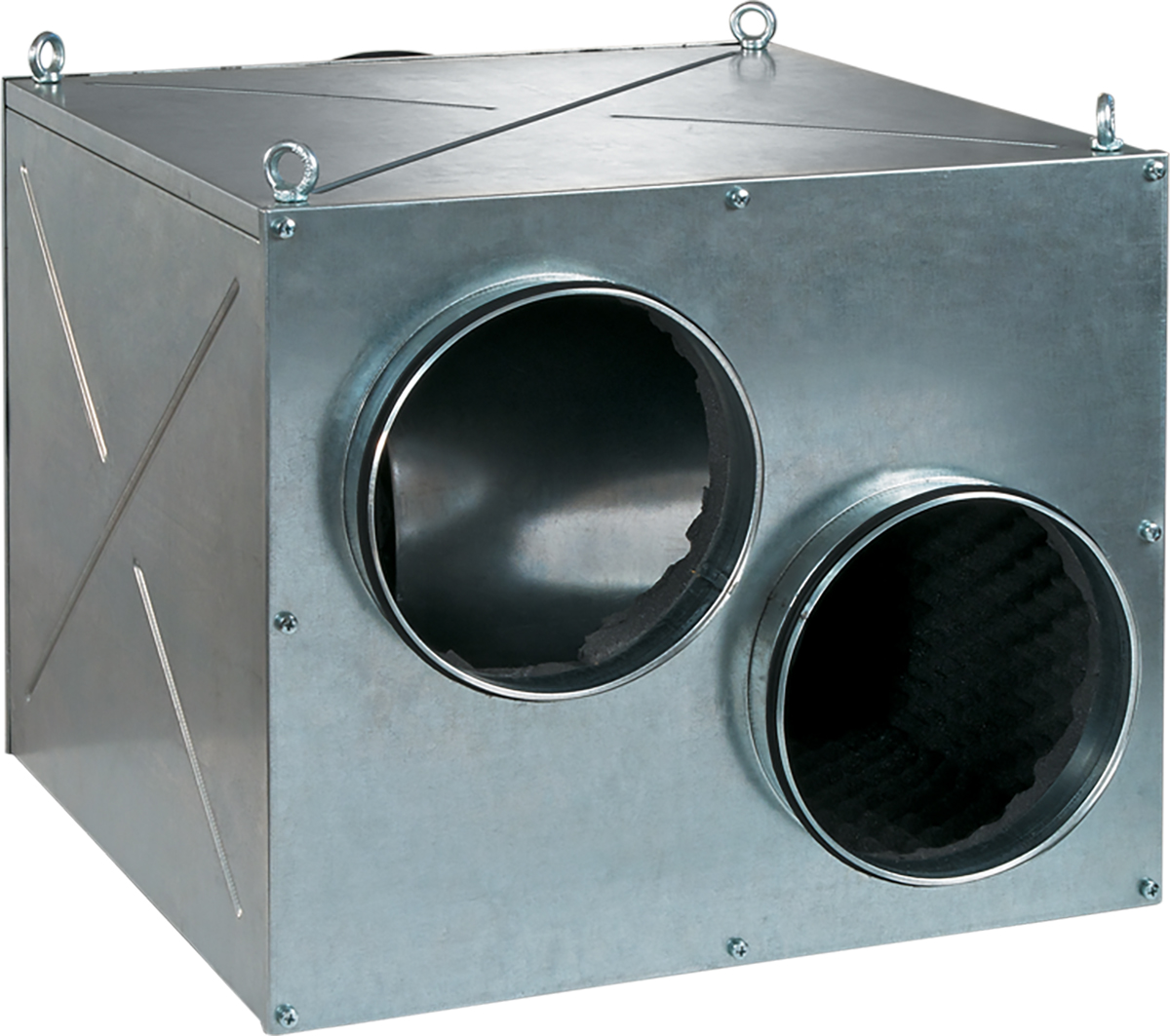 Канальный вентилятор повышенной производительности Вентс КСД 315/250х2 С-4Е