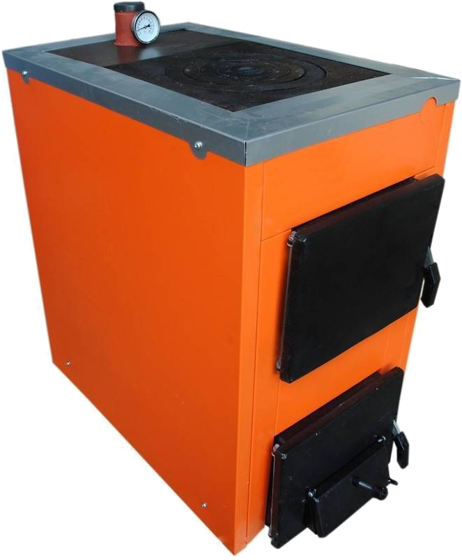Твердопаливний котел Термо Бар АКТВ -16 з плитою (1 комф.) в інтернет-магазині, головне фото