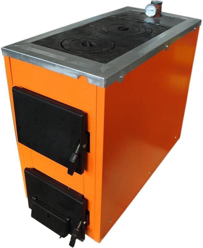 Твердопаливний котел Термо Бар АКТВ -20 з плитою (2 комф.) в інтернет-магазині, головне фото