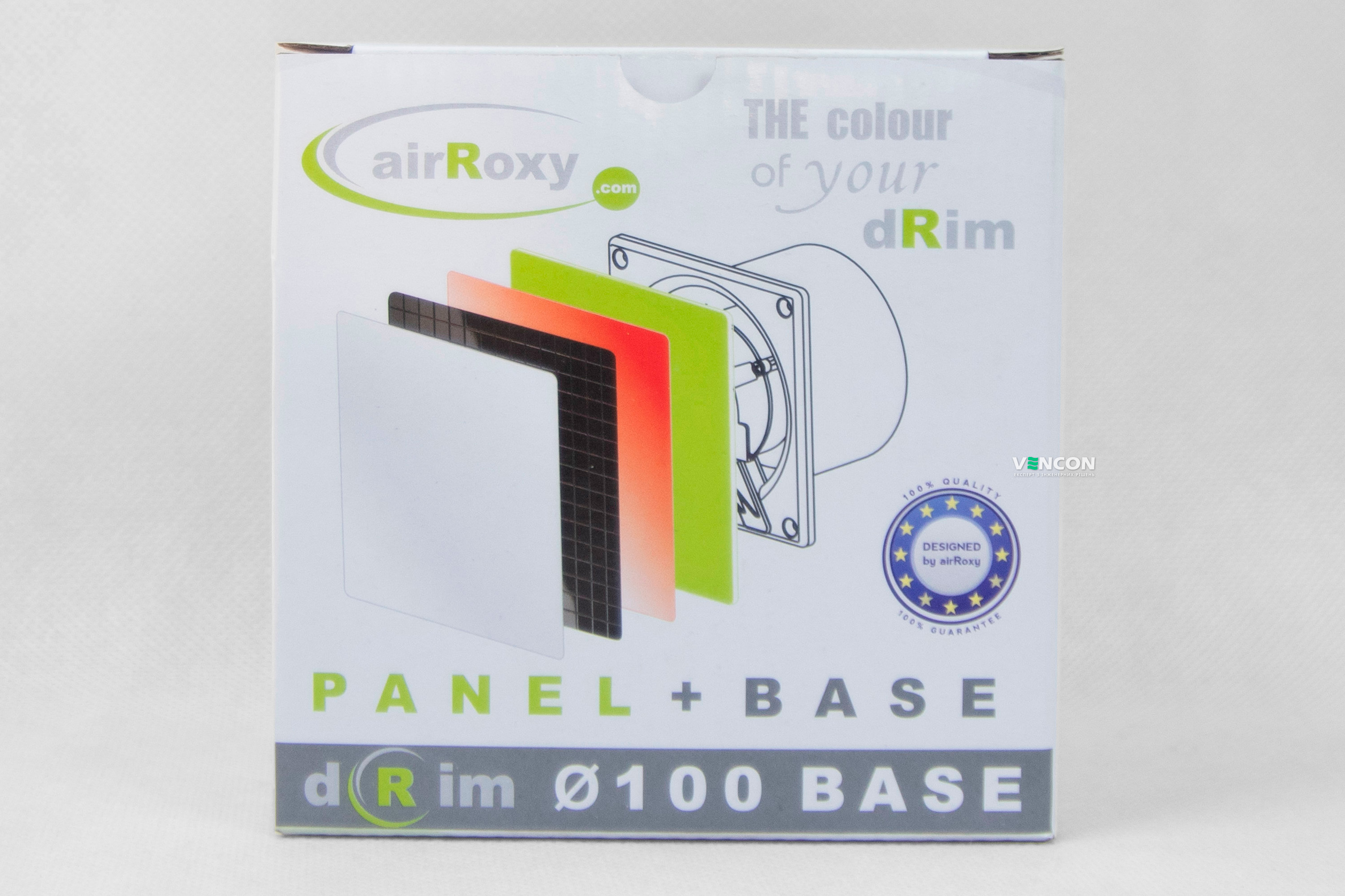 Вытяжной вентилятор AirRoxy dRim 100 S BB (01-060) внешний вид - фото 9