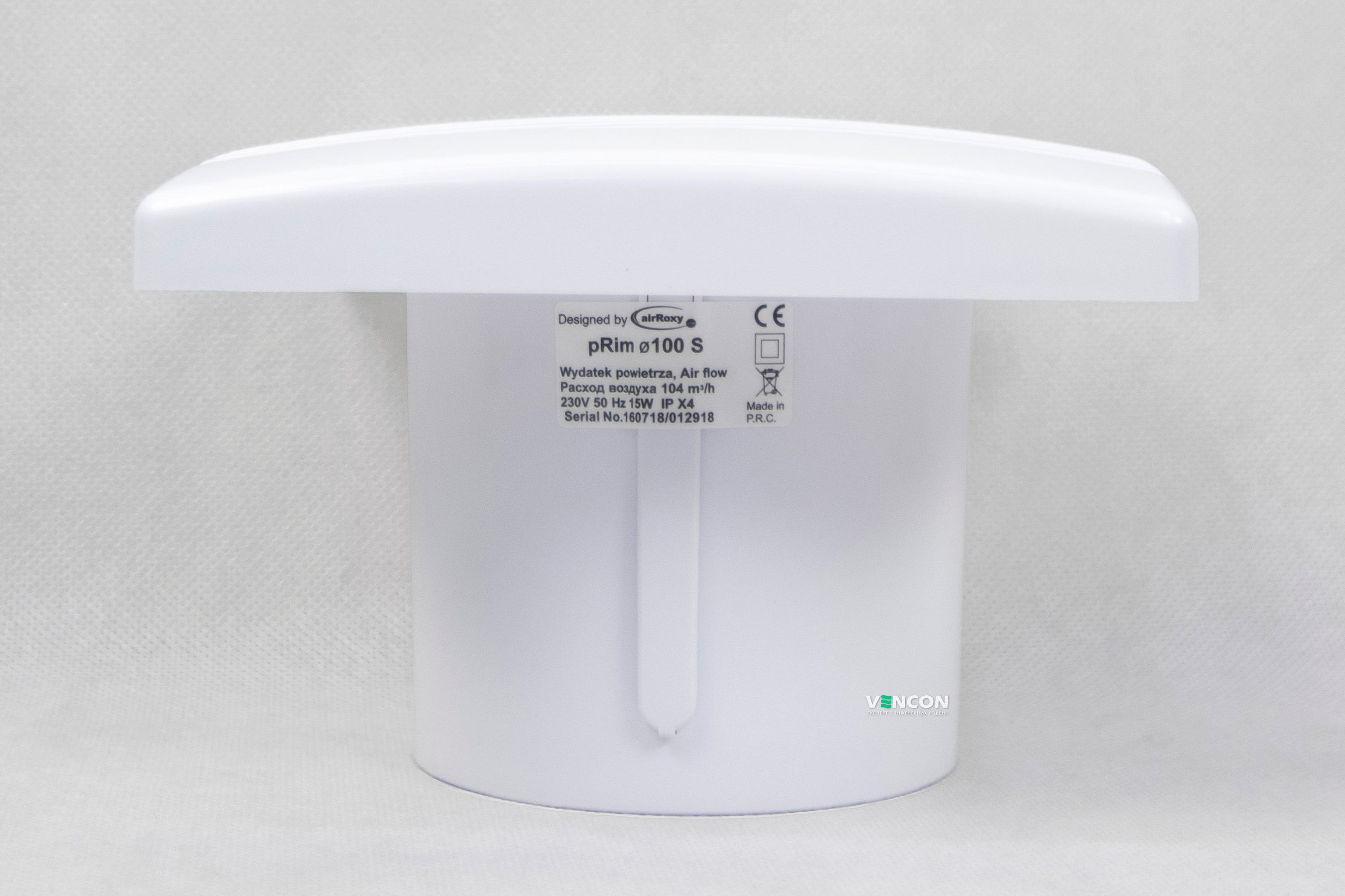 Вытяжной вентилятор AirRoxy pRim 100 S (01-001) обзор - фото 8