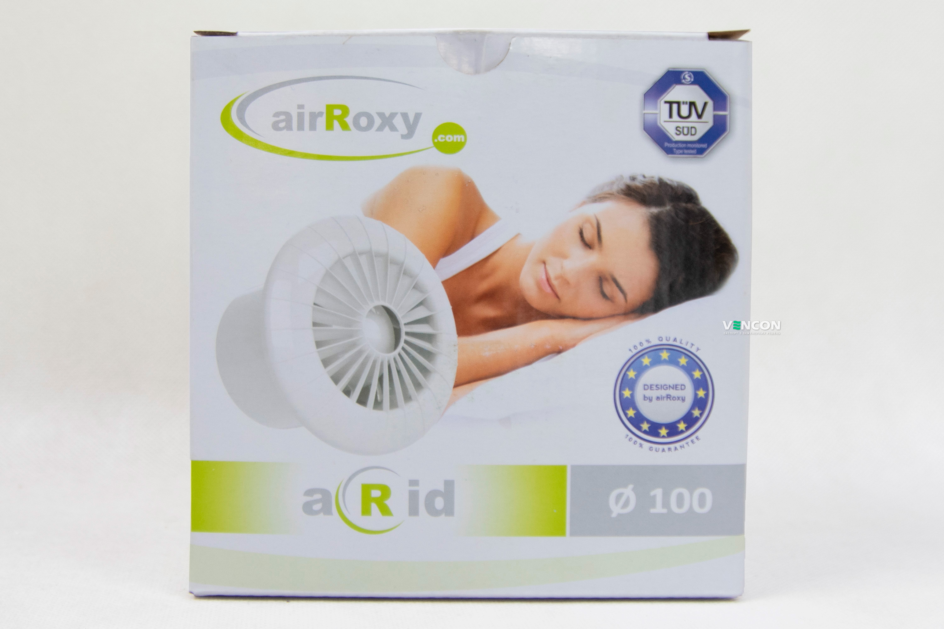 Вытяжной вентилятор AirRoxy aRid 100 BB (01-040) характеристики - фотография 7