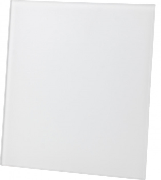 Крышка к вентилятору AirRoxy dRim Glass белый матовый (01-171)