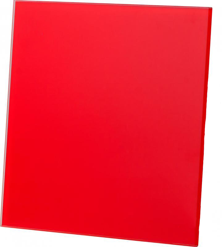 Кришка для вентилятора AirRoxy dRim Glass червоний (01-173)