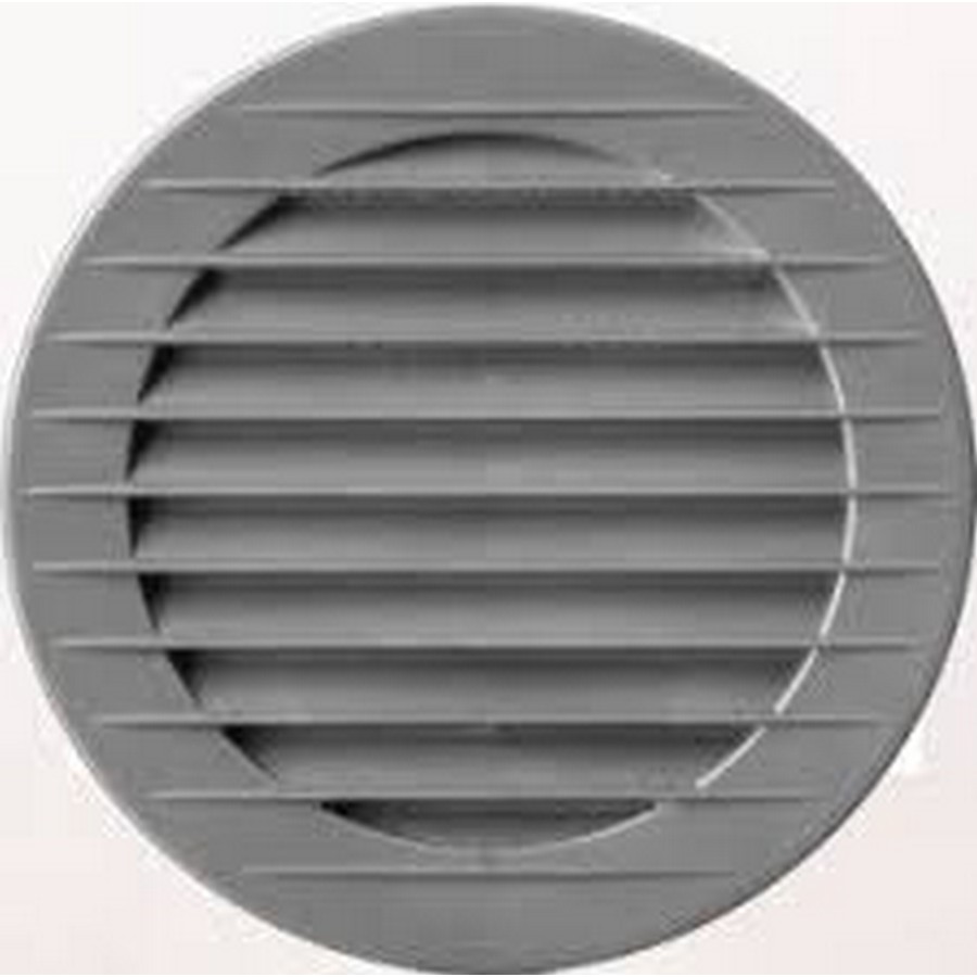 Решетка вентеляционная AirRoxy AOzS grey 120 (02-151) в интернет-магазине, главное фото