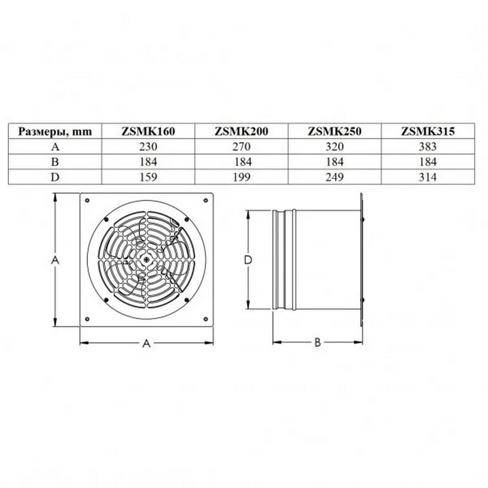 Витяжний вентилятор Europlast ZSMK160 ціна 3537.00 грн - фотографія 2
