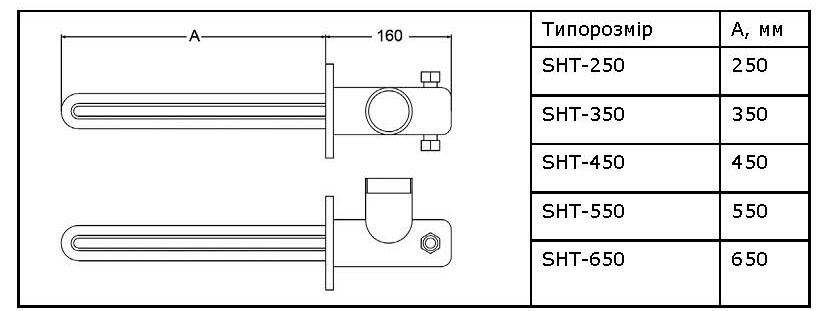Аварійний теплообмінник Roda SHT-450  ціна 10454.53 грн - фотографія 2