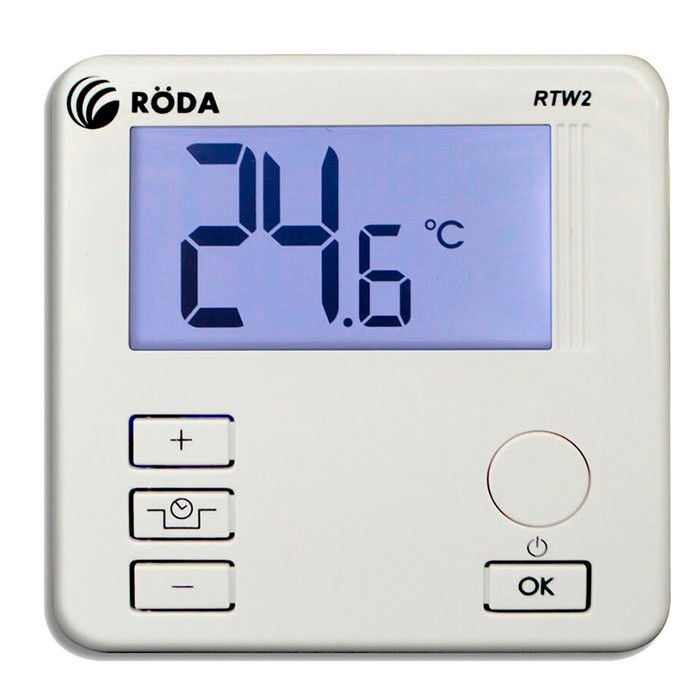 Характеристики терморегулятор Roda RTW2
