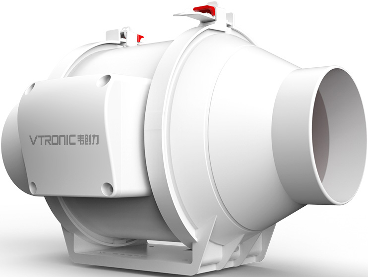 Канальний вентилятор для кухні 150 мм Vtronic W 150-01