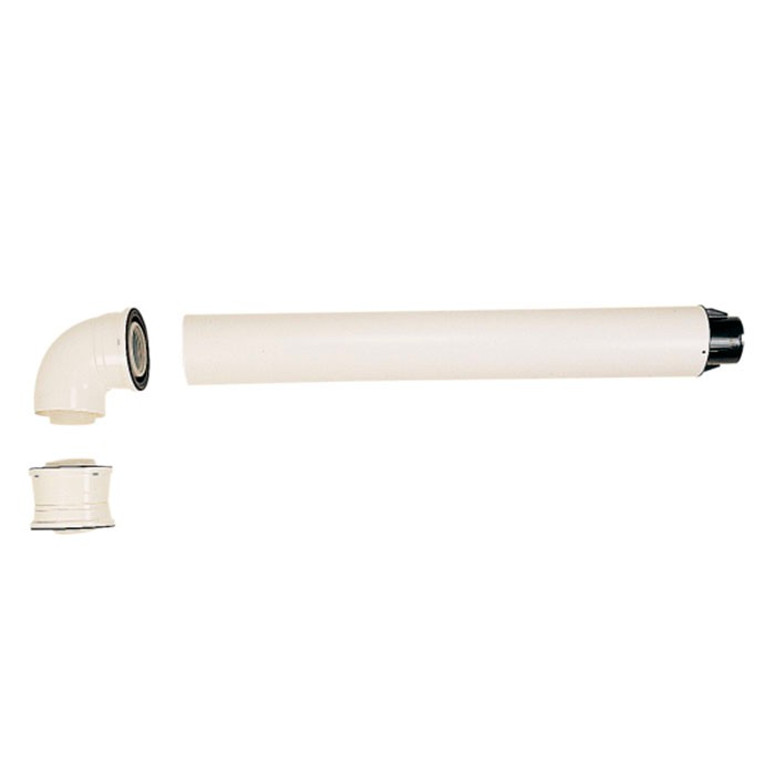 Комплект коаксіальної труби горизонтальний Immergas 80/125 мм (3.015242) в інтернет-магазині, головне фото