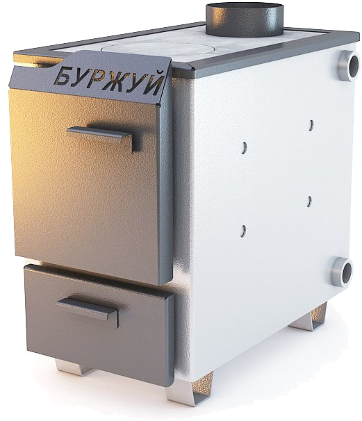 Відгуки твердопаливний котел Буржуй КП-10 кВт димохід вгору (4 мм)