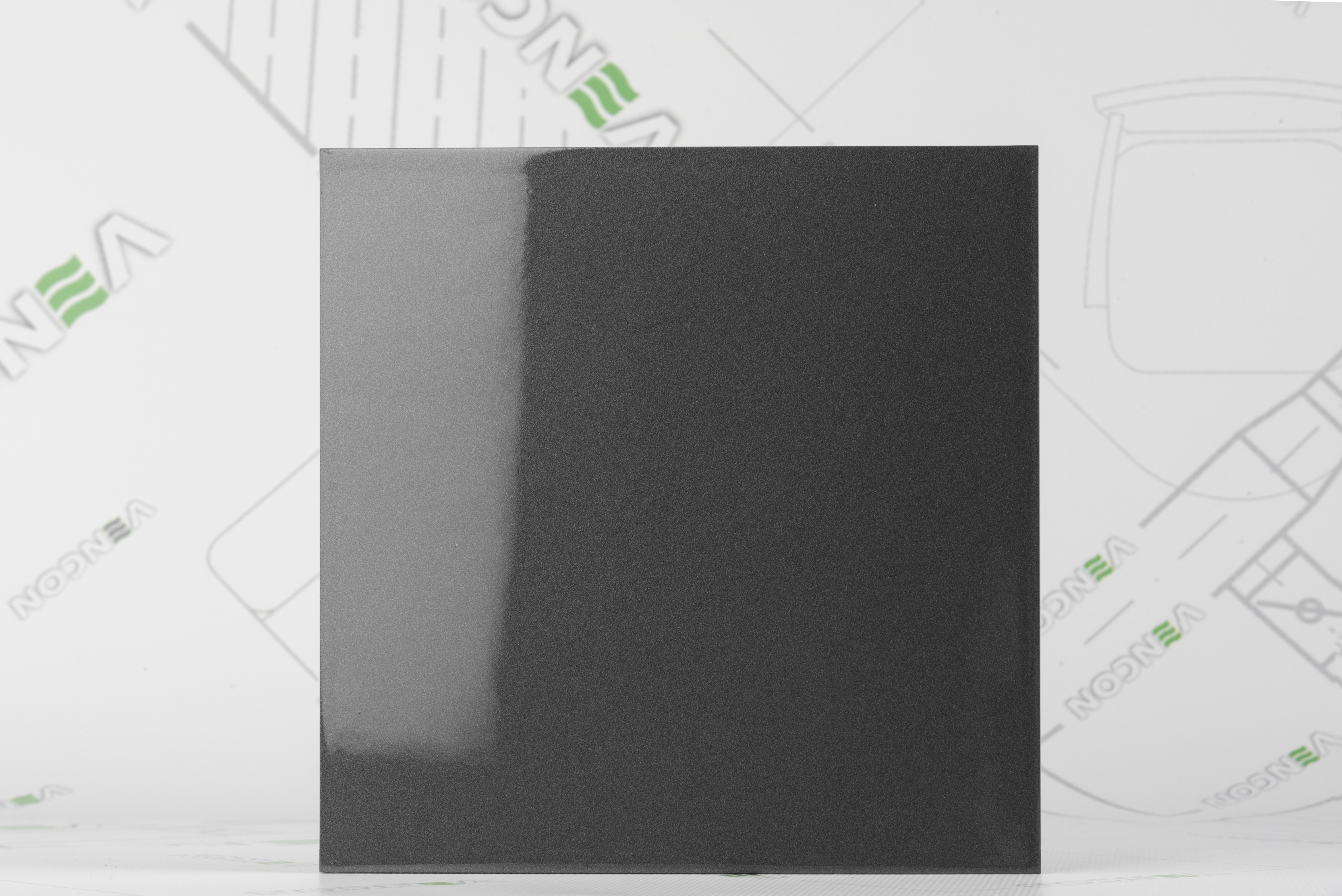 Крышка к вентилятору Вентс ФП 180 Плейн черный сапфир цена 172.00 грн - фотография 2