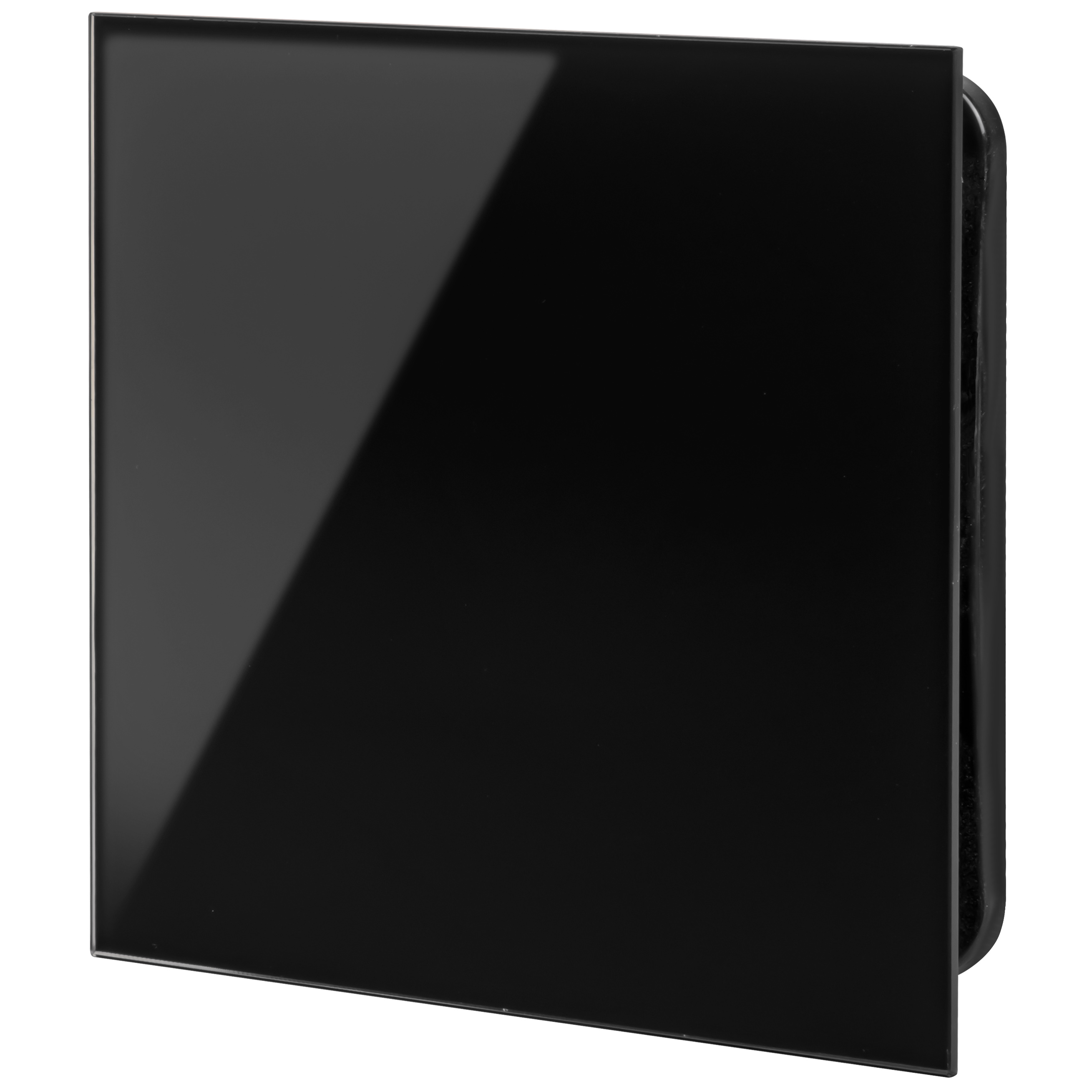 Крышка к вентилятору Вентс ФПБ 180/125 Глас-1 черный в интернет-магазине, главное фото