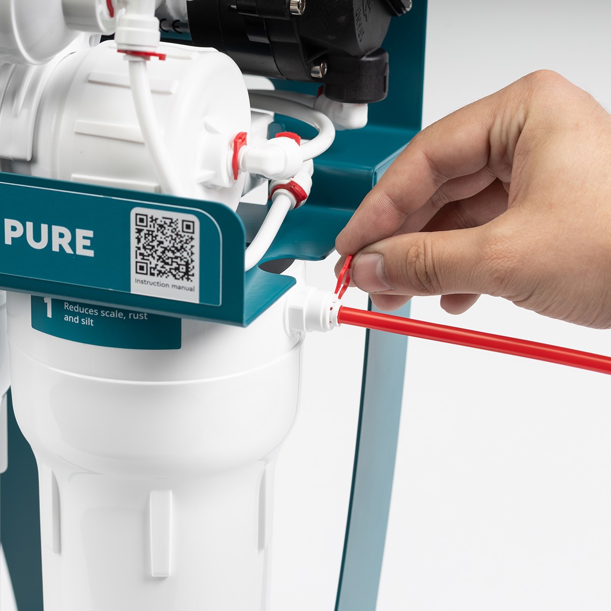 Фильтр для воды Ecosoft P'ure Balance MO675MBALPSECO на металлической раме с помпой внешний вид - фото 9