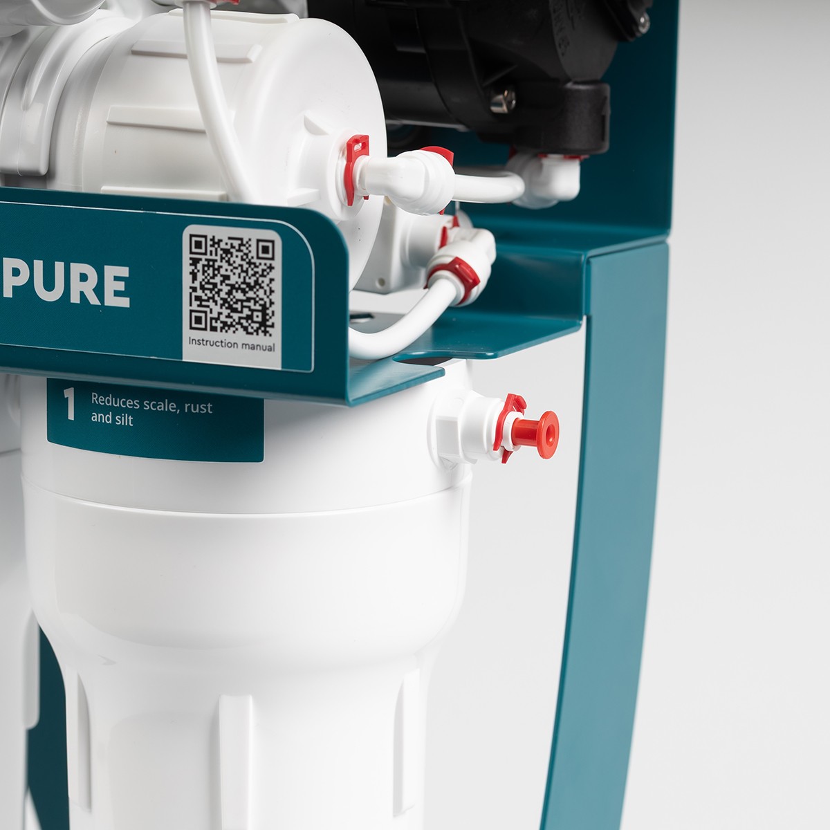 Ecosoft P'ure Balance MO675MBALPSECO на металлической раме с помпой в магазине в Киеве - фото 10