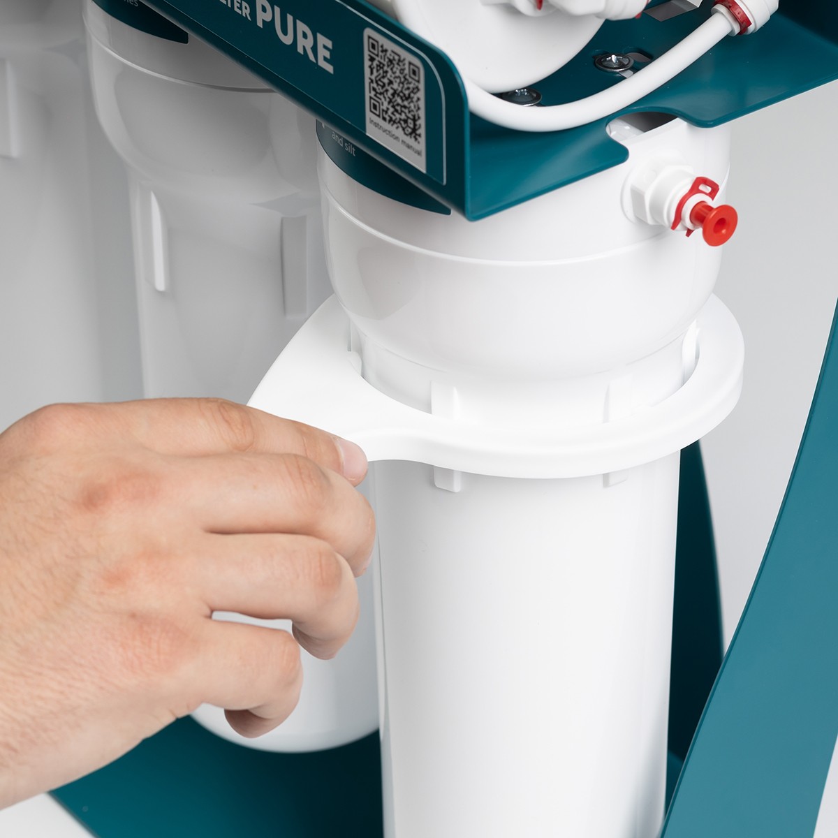 Фильтр для воды Ecosoft P'ure Balance MO675MBALPSECO на металлической раме с помпой обзор - фото 11