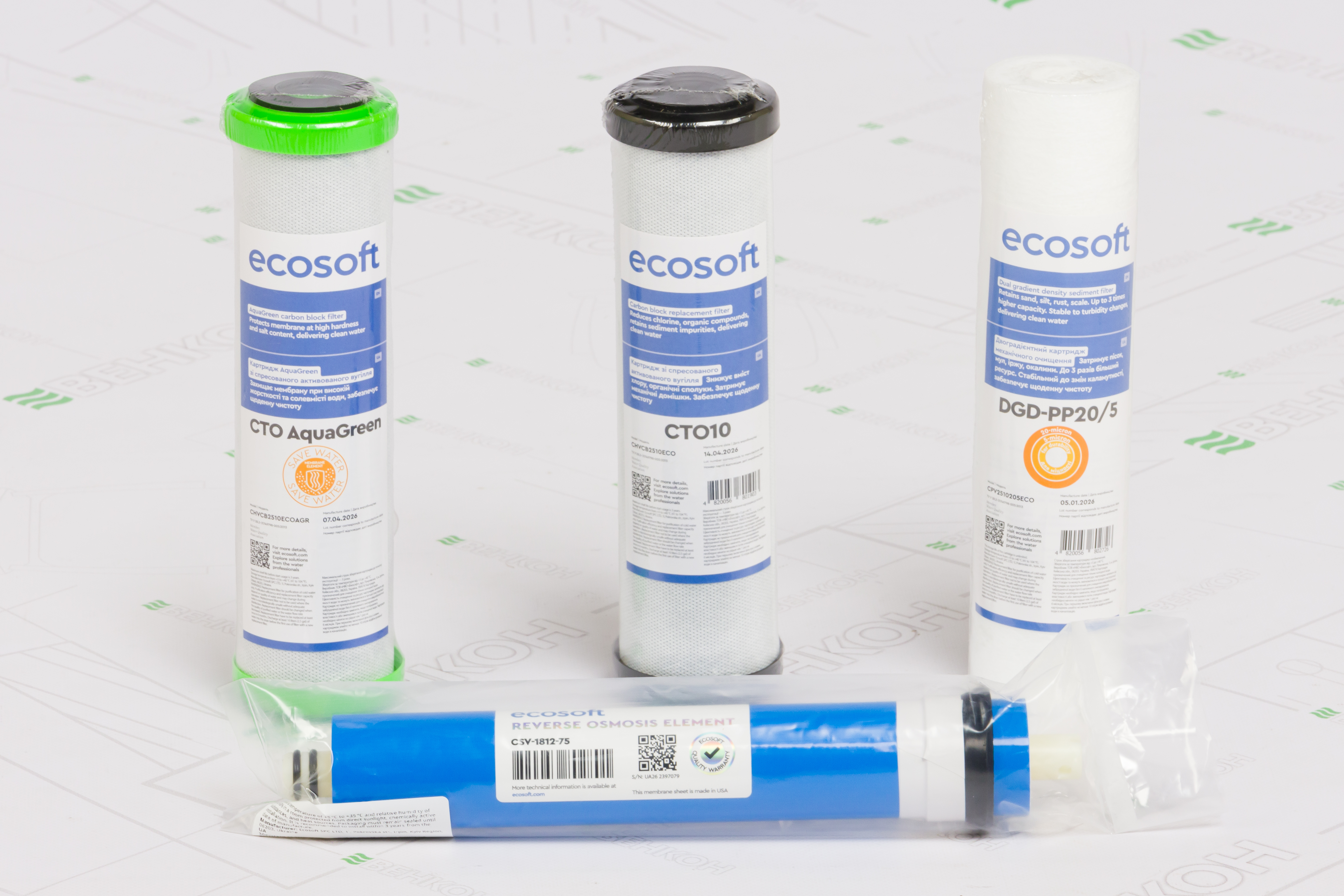 Фильтр для воды Ecosoft P'ure Balance MO675MBALPSECO на металлической раме с помпой обзор - фото 11