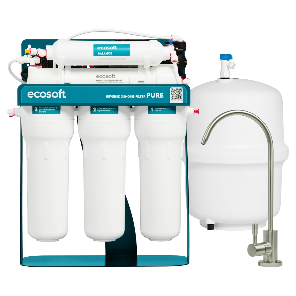 Ecosoft P'ure Balance MO675MBALPSECO на металічній рамі з помпою