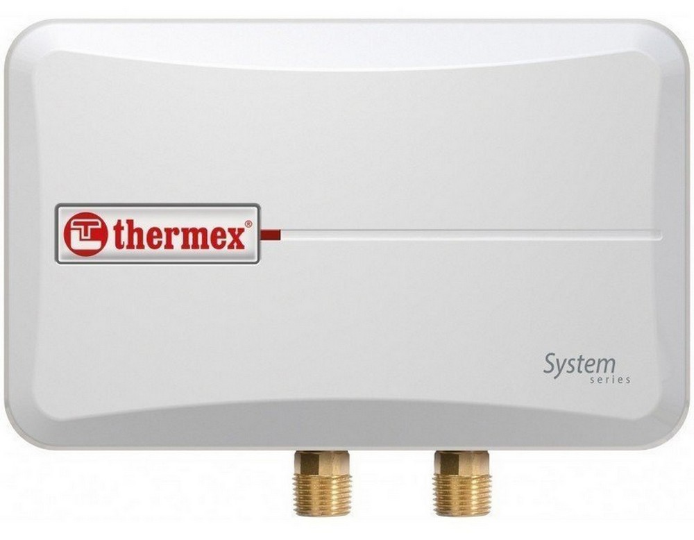 Купити проточний водонагрівач потужністю 8 кіловат Thermex System 800 (wh) в Києві