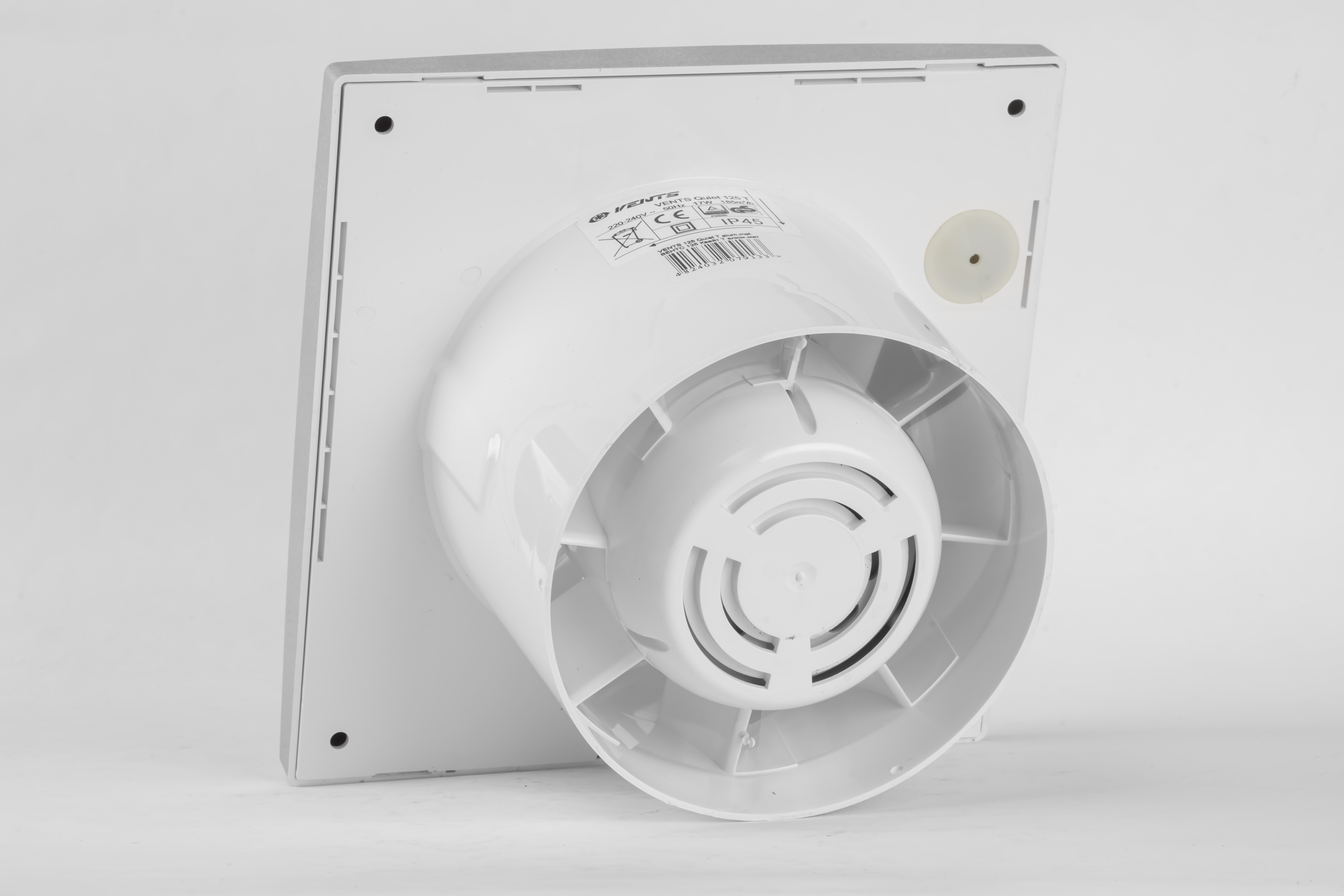 Витяжний вентилятор Вентс 125 Квайт Т алюміній матовий відгуки - зображення 5