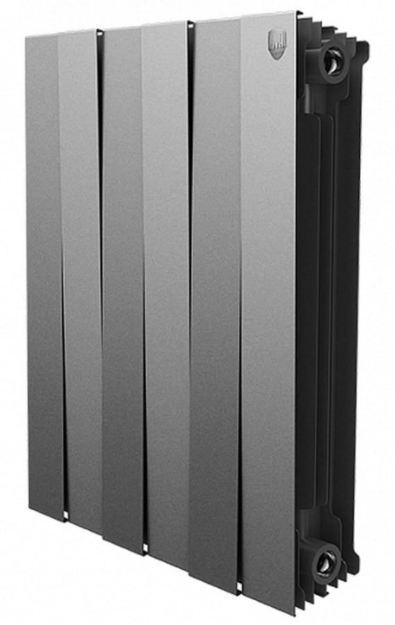 Радиатор для отопления Royal Thermo Piano Forte 500 серый 12 секций