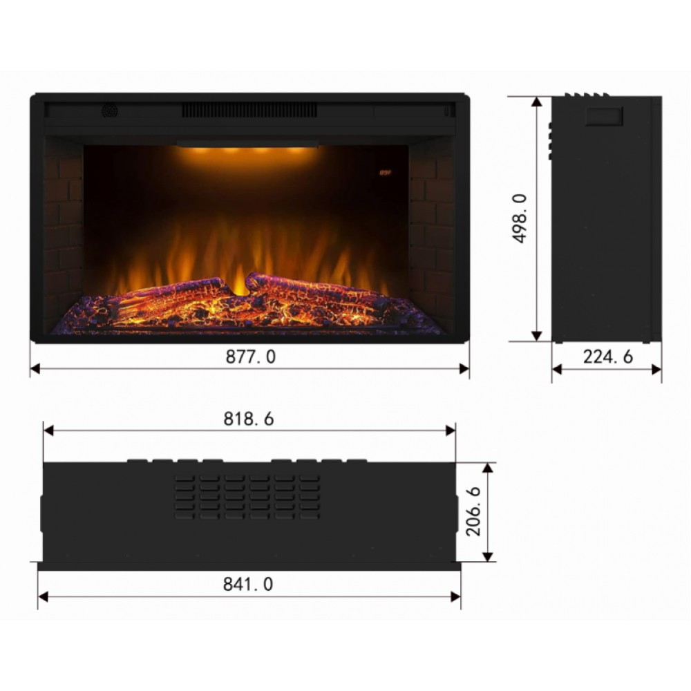 Електрокамін Royal Flame Goodfire 33W LED відгуки - зображення 5