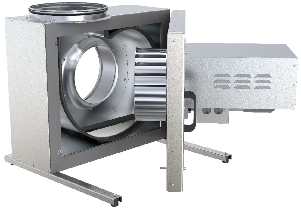 Промышленный кухонный вентилятор Systemair KBT 200DV