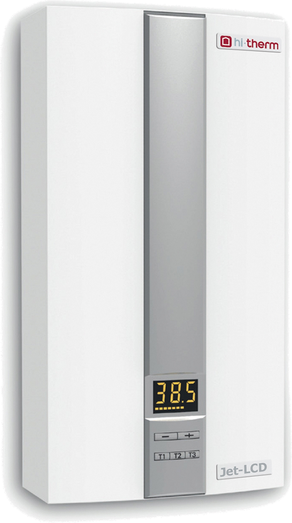 Проточный водонагреватель мощностью 15 киловатт Hi-Therm JET-LCD 11/13.5/15