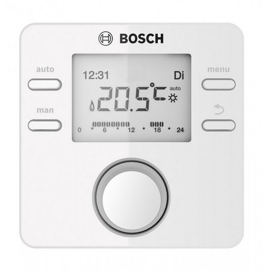 Програмований терморегулятор Bosch CR100 RF