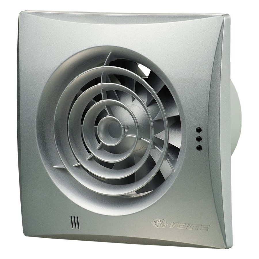 Витяжний вентилятор Вентс 100 Квайт В алюміній матовий в інтернет-магазині, головне фото