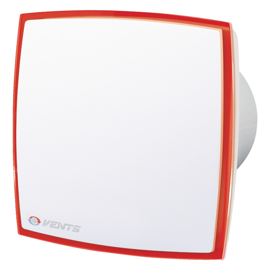 Вытяжной вентилятор Вентс 100 ЛД Лайт Т красный в интернет-магазине, главное фото