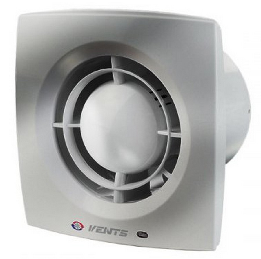 Вытяжной вентилятор Вентс 100 Х1Т алюминий матовый в интернет-магазине, главное фото