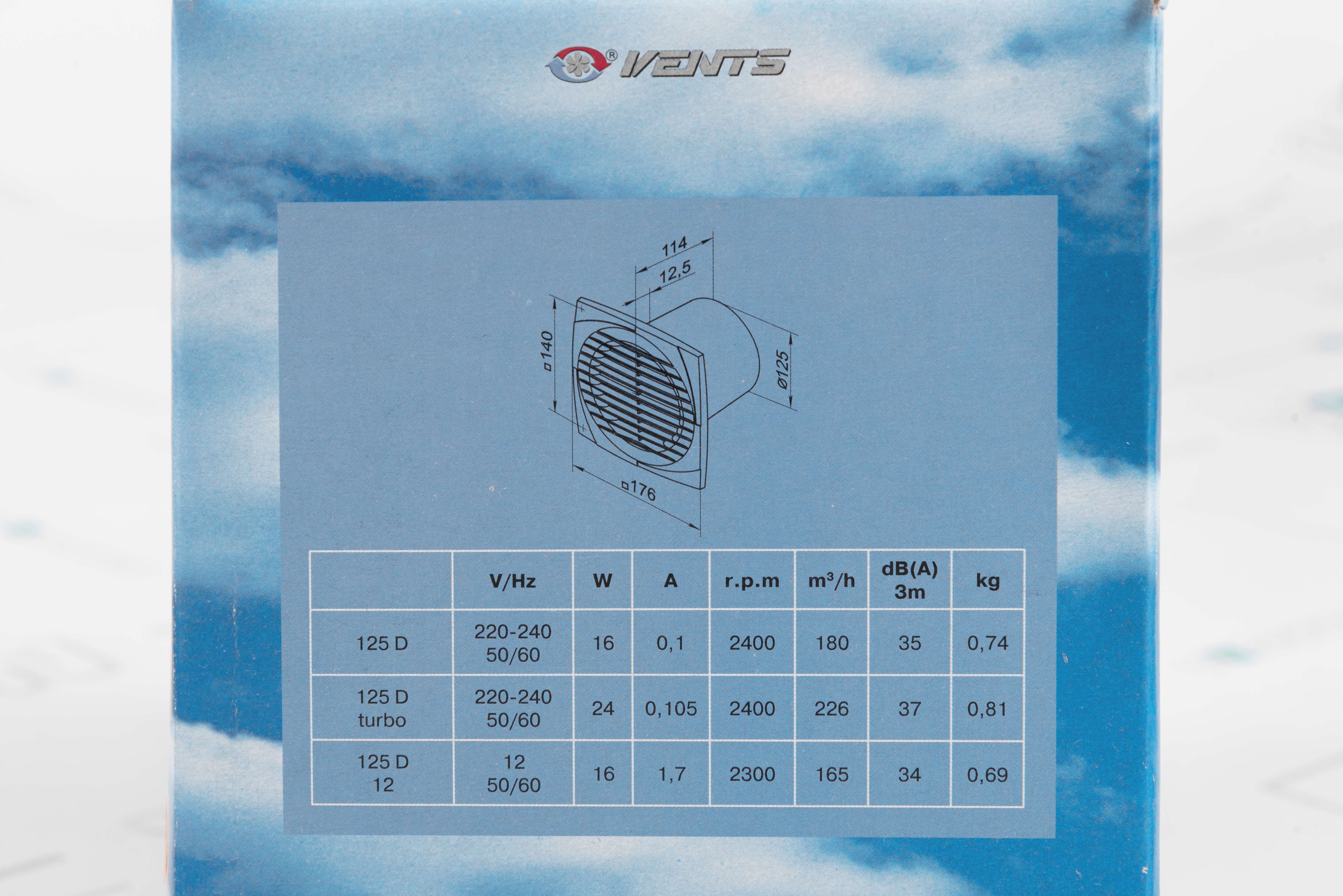 Вытяжной вентилятор Вентс 125 Д К Л внешний вид - фото 9