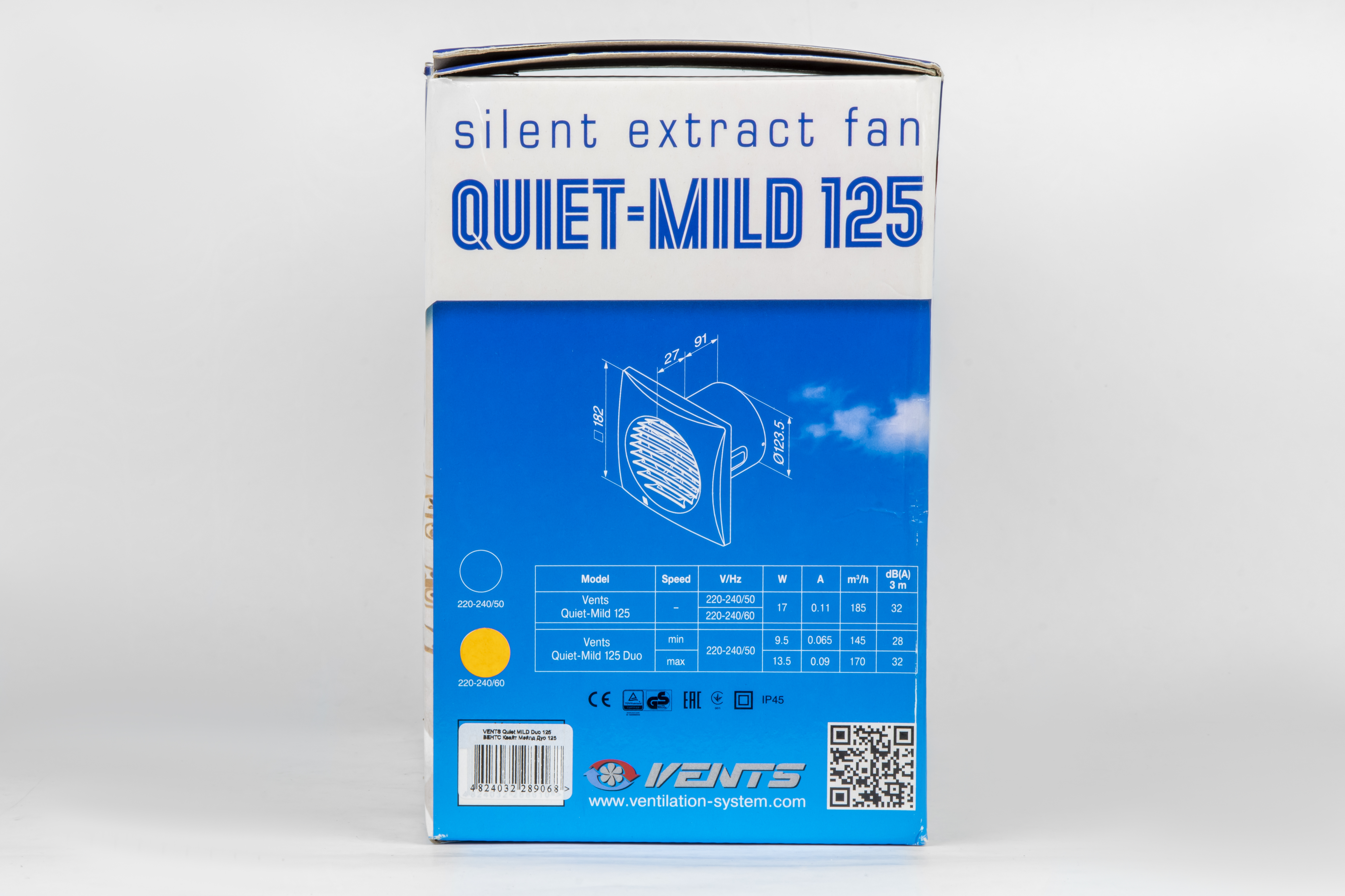 Вытяжной вентилятор Вентс 125 Квайт-Майлд Дуо отзывы - изображения 5
