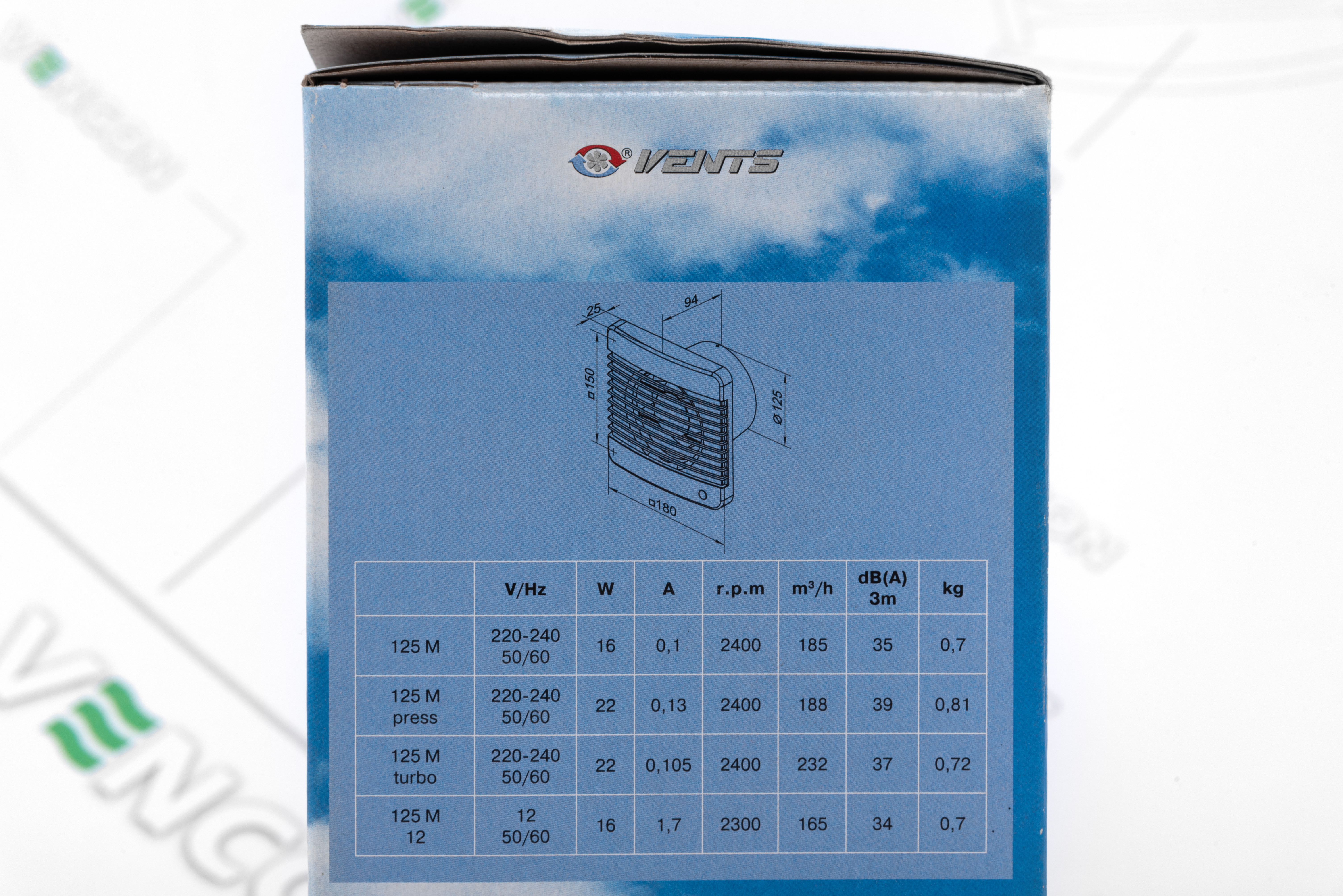 Витяжний вентилятор Вентс 125 МВ К огляд - фото 8