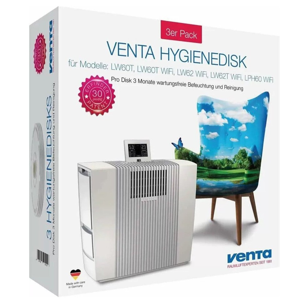 Инструкция гигиенический диск Venta Hygiene Disc