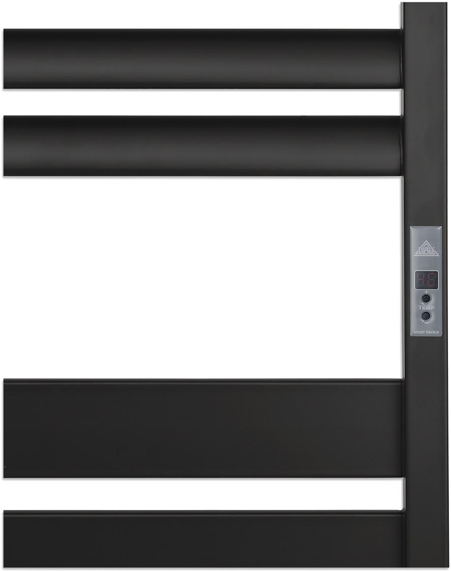 Полотенцесушитель Laris Зебра Лавина ЧКЧ13 500x1200 Э (подкл. справа) отзывы - изображения 5