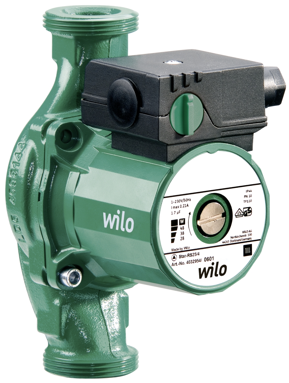 Циркуляционный насос Wilo для газового котла Wilo Star-RS 15/4-130 (4063802)