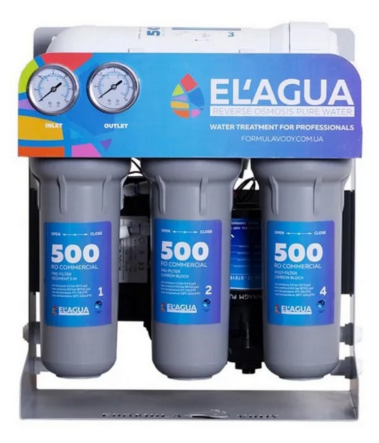 Отзывы фильтр formula vody на 4 ступени очистки Formula Vody El'agua 500 в Украине