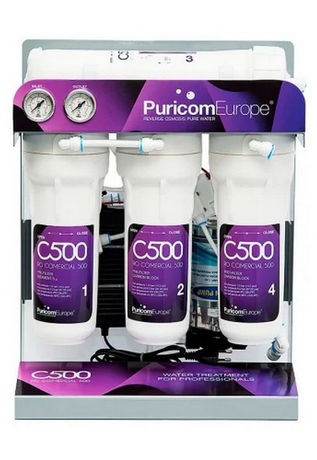 Фильтр 4 этапа очистки Puricom С 500