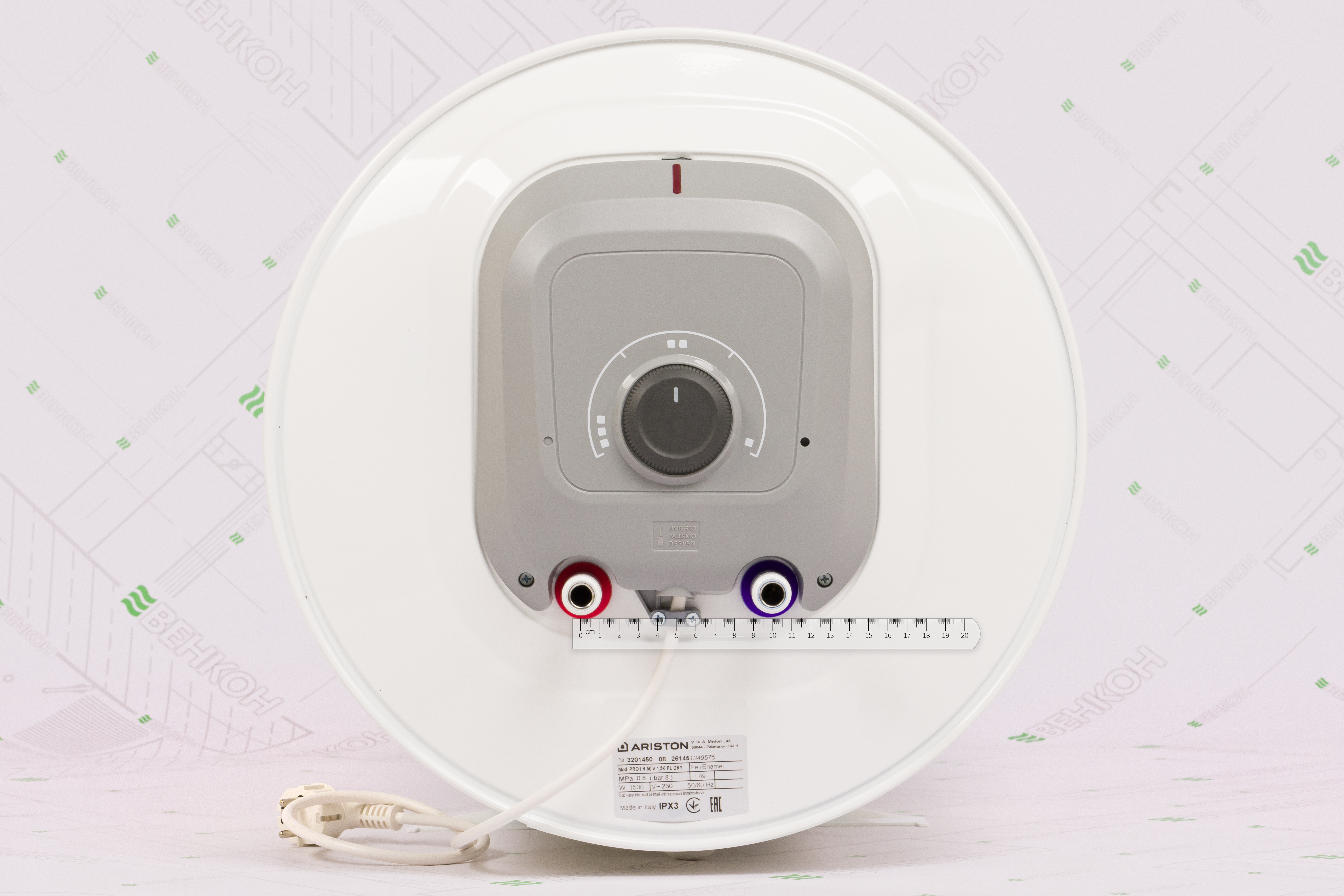 Бойлер Ariston PRO1 R 50 V 1,5K PL Dry (3201450) внешний вид - фото 9
