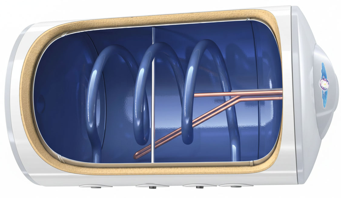 Горизонтальный комбинированный бойлер Tesy BiLight GCHS 1204420 B12 TSRC