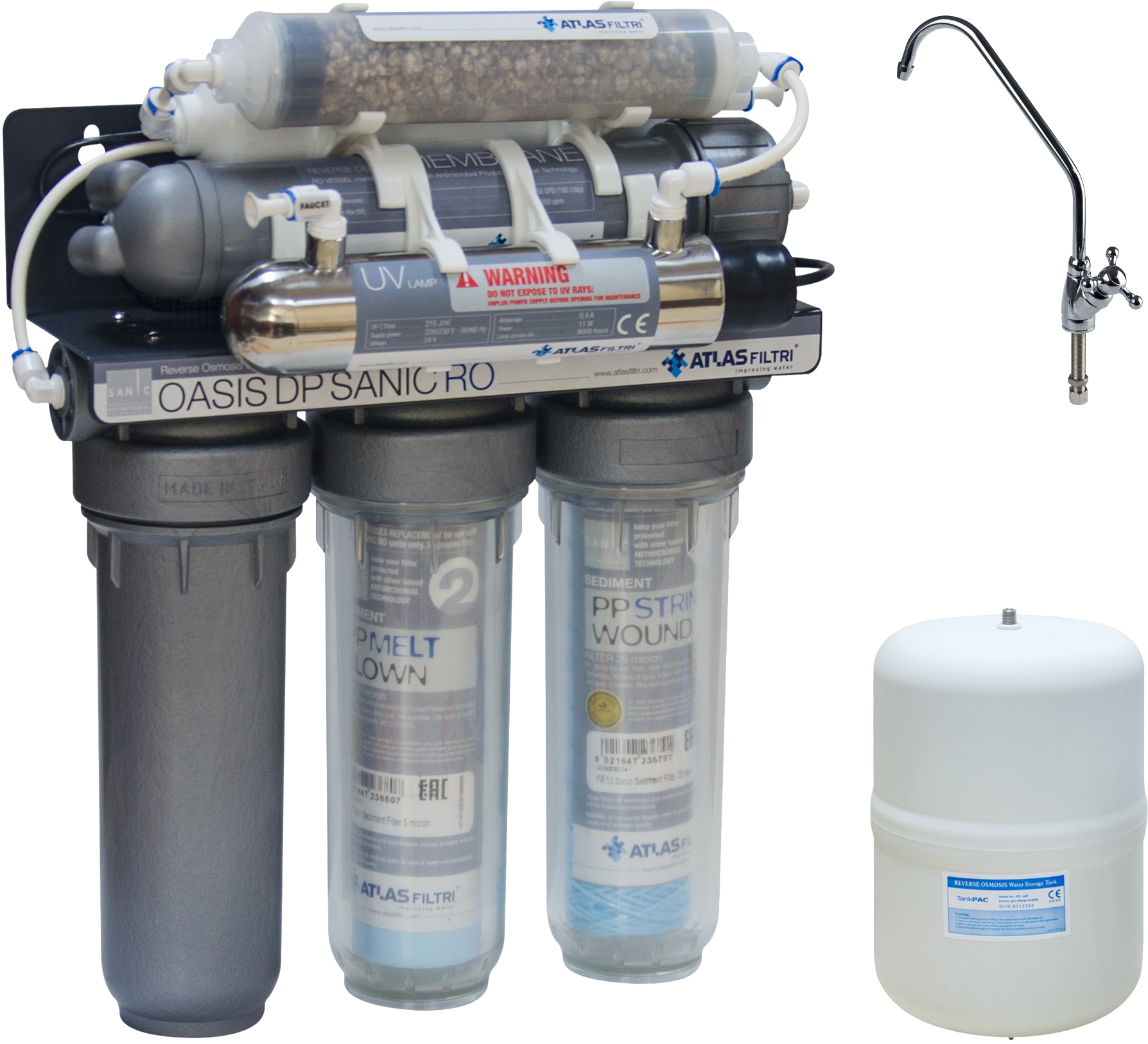 Фильтр Atlas Filtri для воды Atlas Filtri OASIS DP Sanic UV 2019 (SE6075330)