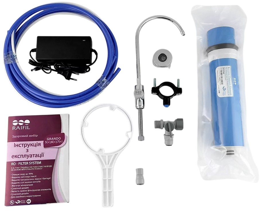 в продажу Фільтр для води Raifil 500G-3/8 10"Slim w M - фото 3