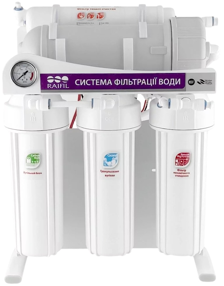 Фильтр для воды Raifil 400G-3/8 10"Slim w M цена 20937 грн - фотография 2