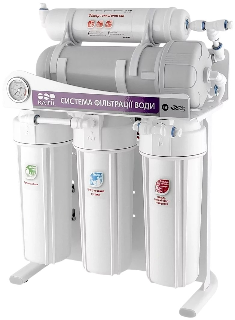 Фильтр для воды Raifil 400G-3/8 10"Slim w M