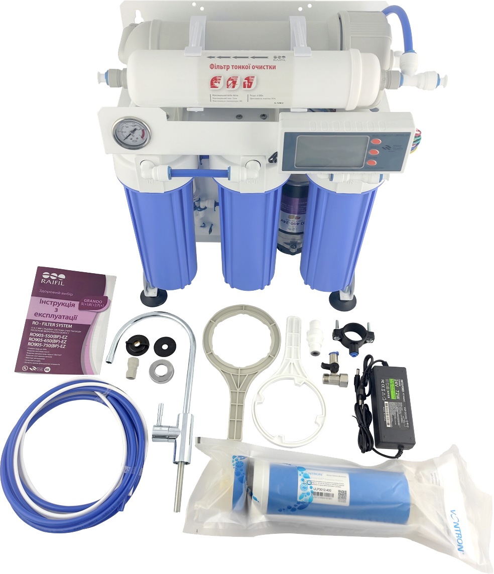 Фильтр для воды Raifil 400G-10"Blue controller цена 23325.00 грн - фотография 2