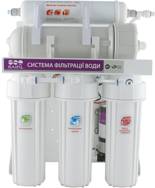 Фільтр Raifil 5 ступенів очищення Raifil 300G-3/8 10"Slim