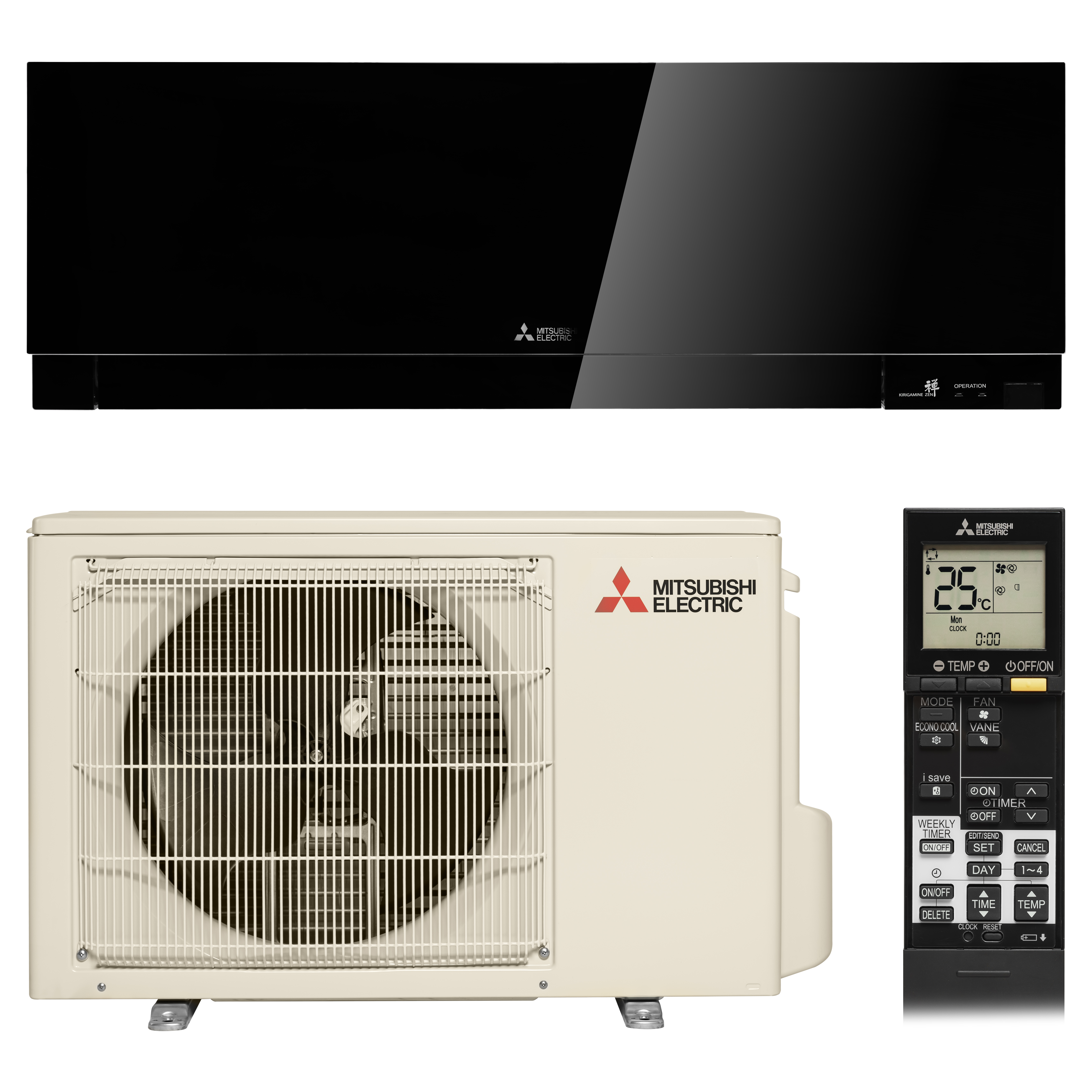 Mitsubishi Electric Design Inverter MSZ-EF25VGKB/MUZ-EF25VG