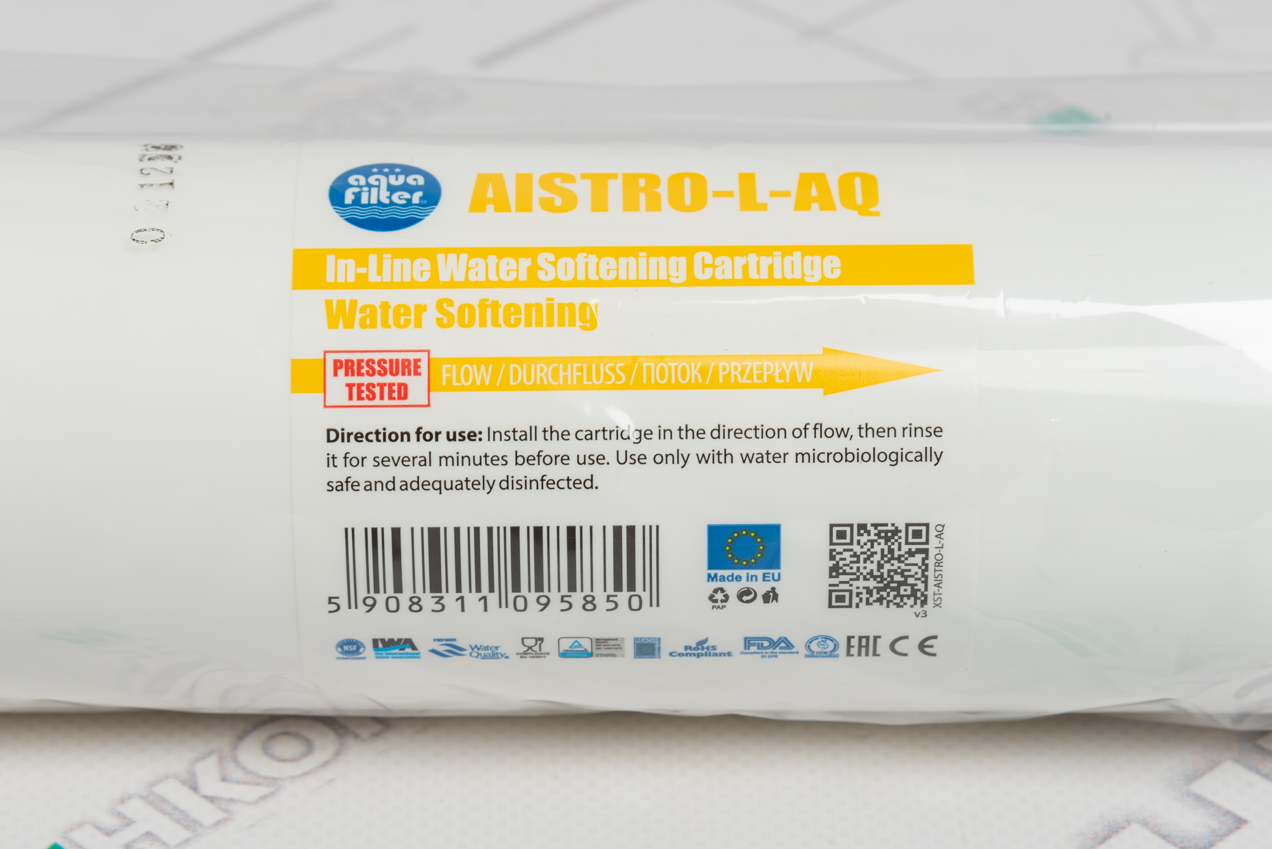 Картридж для фильтра Aquafilter AISTRO-L-AQ (умягчение) отзывы - изображения 5